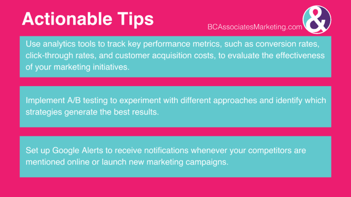Actionable Tips to Track Marketing Strategies
