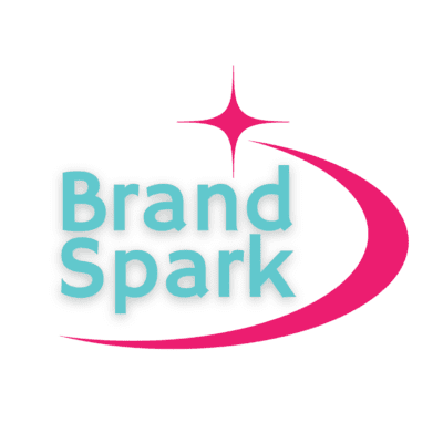 Best Small Business Marketing Strategy. "Image of the words Brand Sparkk with a swoosh and spark visual element."