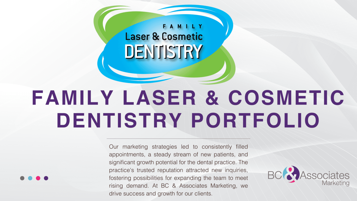 BC & Associates Marketing Small Business Marketing Dental Marketing Dr. Mansour DDS Family Laser & Cosmetic Dentistry
