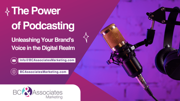 the power of podcasting Unleashing Your Brand's Voice in the Digital Realm Marketing blog