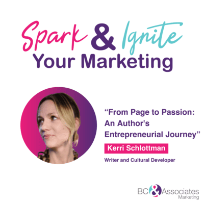 From Page to Passion: An Author's Entrepreneurial Journey with Kerri Schlottman podcast image